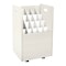 Adiroffice White, MDF Wood, 15.25 in W, 24.75 in L, 13.25 in D ADI624-WHI-MK - alternate 1